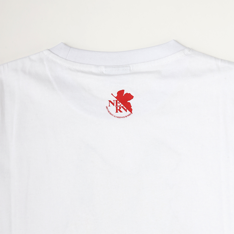 【RADIO EVA"THE 30"】 C007 FILA GRAPHIC T-SHIRT EVANGELION LIMITED /EVA-02(WHITE) EVA-02(WHITE) M
