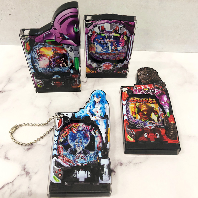 【エヴァンゲリオン大博覧会】アクリルブロックキーホルダー / CR新世紀エヴァンゲリオン ~奇跡の価値は~