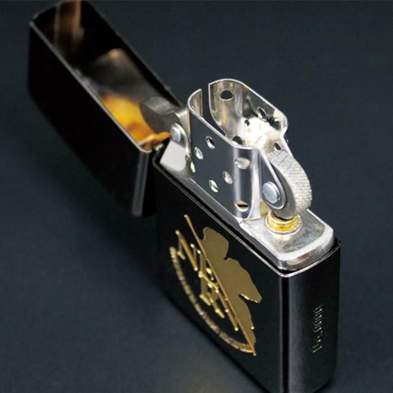 EVASTOREオリジナル エヴァンゲリオンZIPPO NERV/BLACK&GOLD