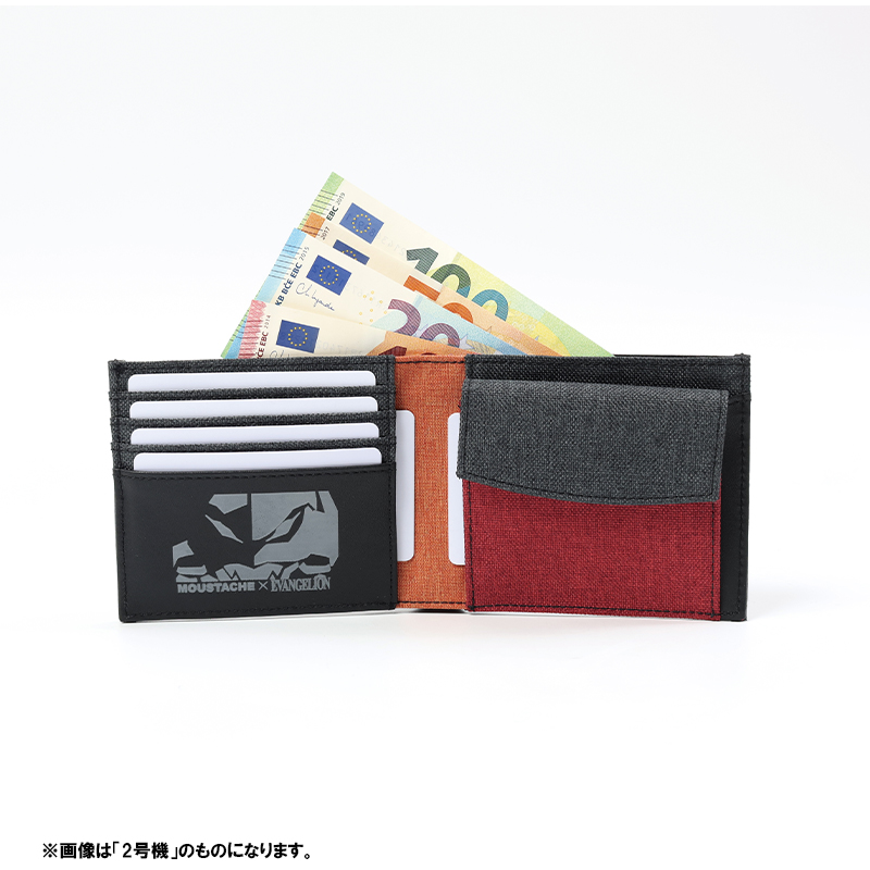 【EVANGELION x MOUSTACHE】二つ折り財布/Mark.06