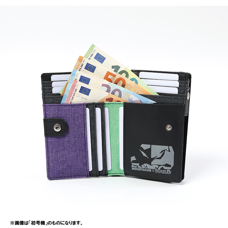 【EVANGELION x MOUSTACHE】深札入れ財布/Mark.06