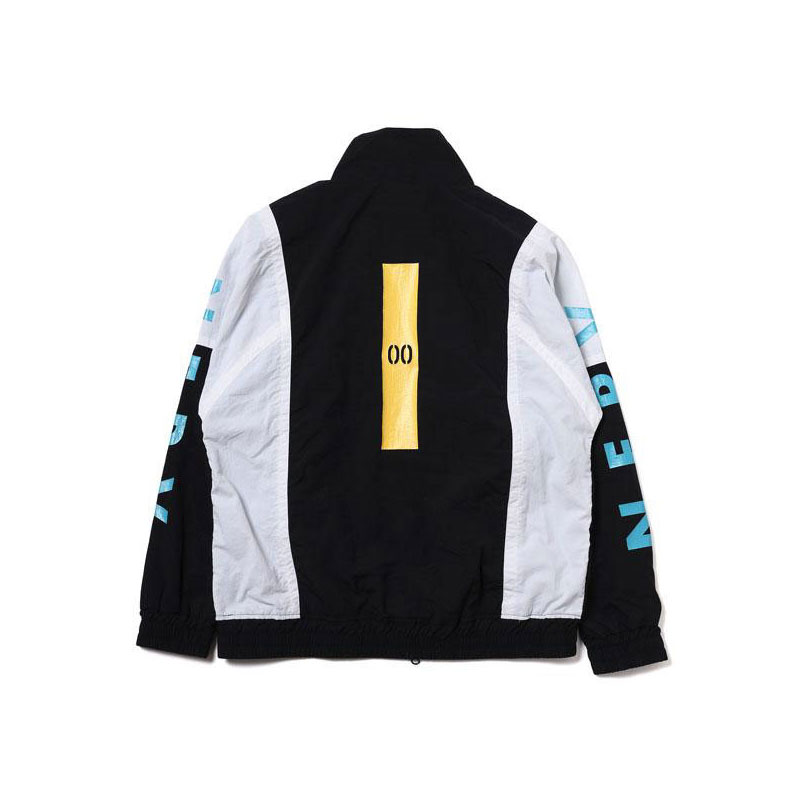 RADIO EVA 591 EVANGELION SWITCHING NYLON JACKET/ブラックx