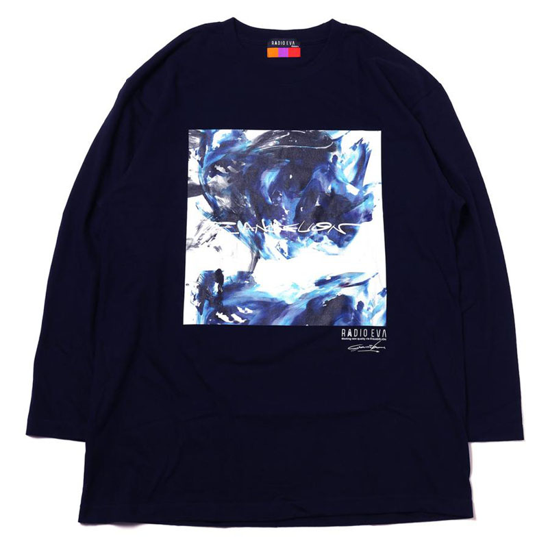 EVANGELION RADIO EVA 888 RADIO EVA Illustration Cutsew α