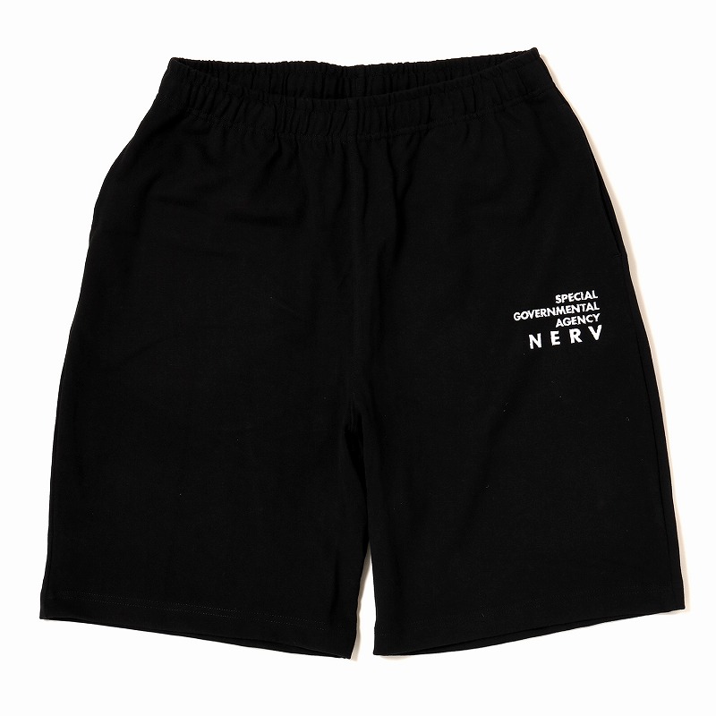 RADIO EVA A131 NERV Embroidery Easy Shorts/BLACK(M BLACK): ファッション |  EVANGELION STORE オンライン