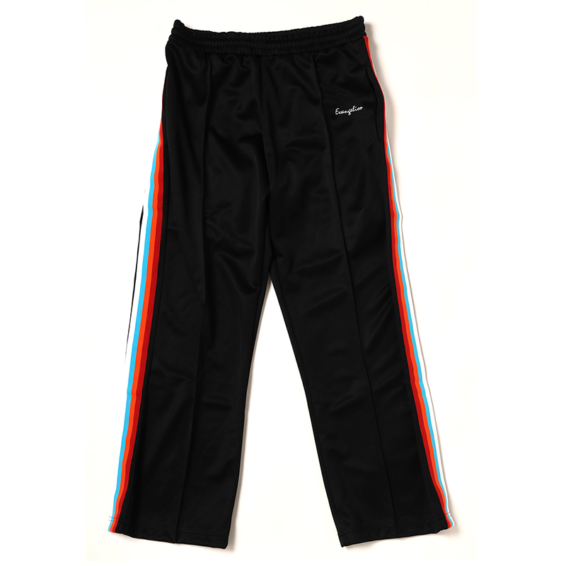 RADIO EVA A135 Rebuild of Evangelion Straight Track Pants/BLACK(S　BLACK):  ファッション | EVANGELION STORE オンライン