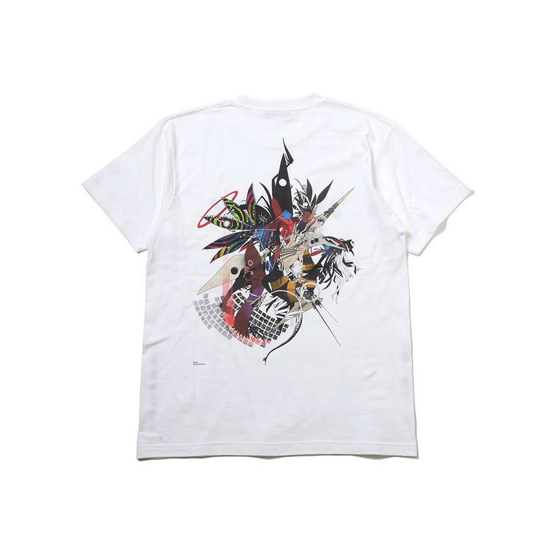RADIO EVA 703 Abstract EVANGELION T-Shirt β（KENTA KAKIKAWA）/WHITE(使徒)(M　 WHITE(使徒)): ファッション | EVANGELION STORE オンライン