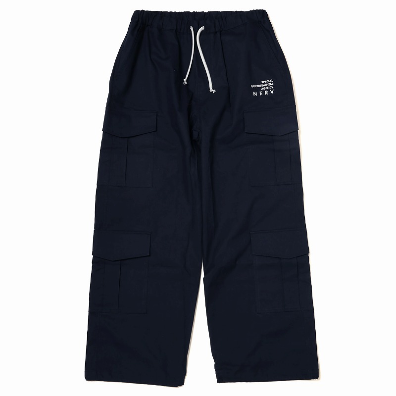 RADIO EVA A236 NERV WIDE CARGO PANTS /NAVY(S NAVY