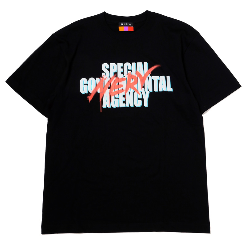 RADIO EVA A241 NERV SPRAY T-Shirt/BLACK(M BLACK
