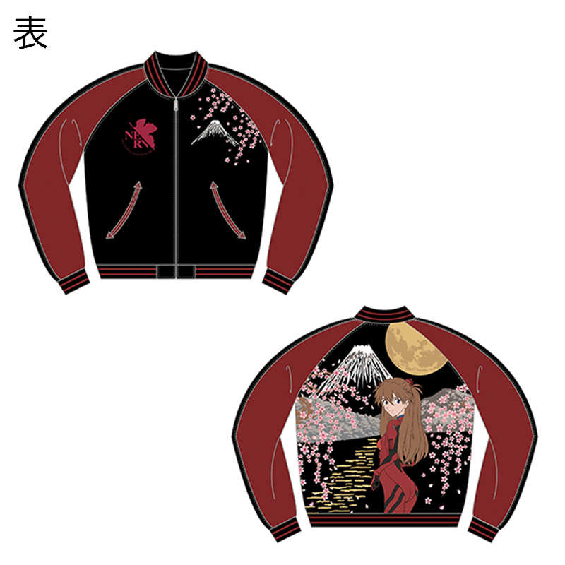 ブラック×袖ワインレッド