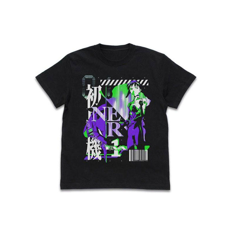 エヴァンゲリオン 初号機アシッドグラフィックTシャツ（COSPA）(S　BLACK): ファッション | EVANGELION STORE オンライン