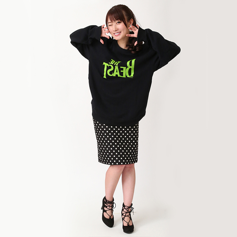 RADIO EVA 538 THE BEAST BIG Sweat/BLACK×GREEN [お届け予定：2025年