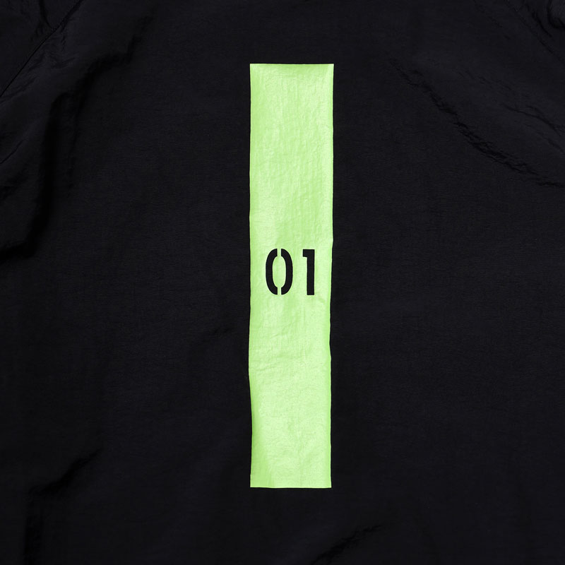 RADIO EVA A170 EVANGELION SOLID NYLON JACKET/BLACK BLACK M