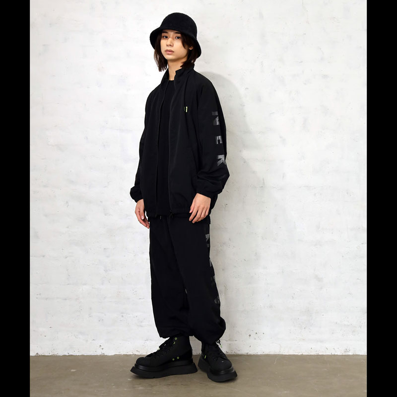 RADIO EVA A171 EVANGELION SOLID NYLON PANTS/BLACK/M BLACK M