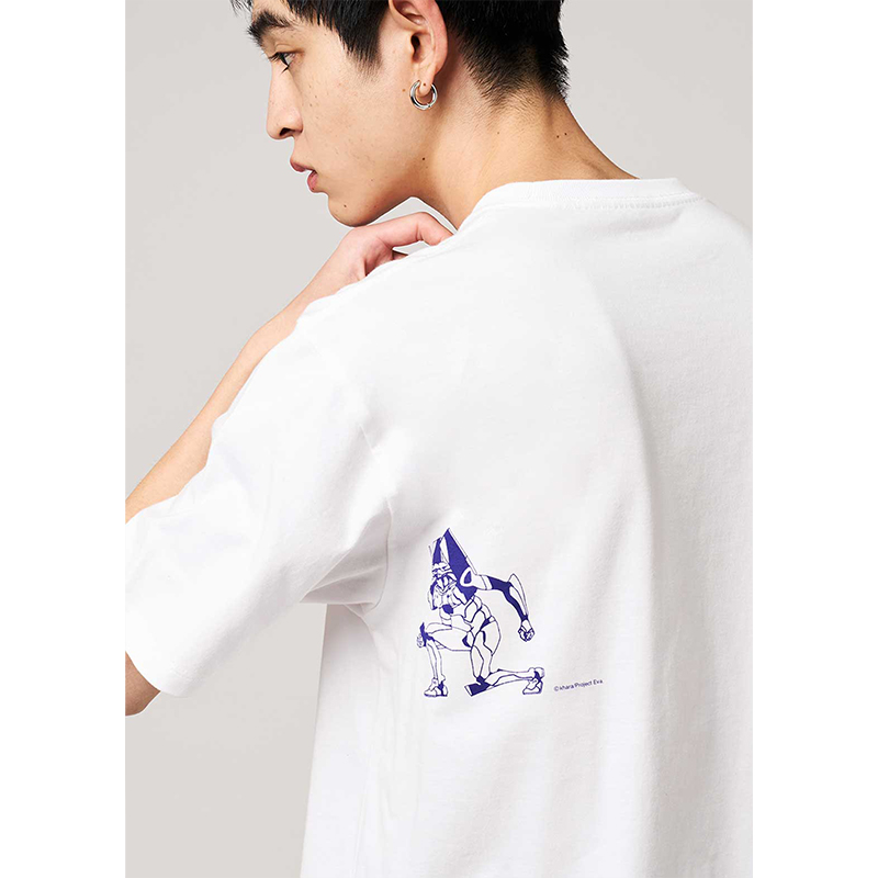 【新世紀エヴァンゲリオン×graniph 】Tシャツ/「人の造りしもの」 M