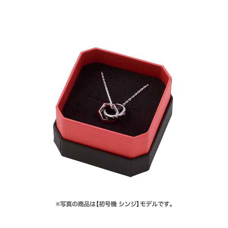 【エヴァ×THE KISSコラボ】8号機マリ シルバーネックレス 40cm