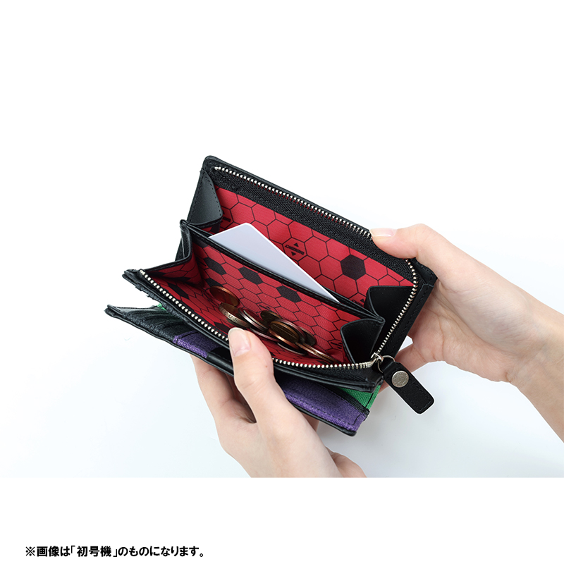 【EVANGELION x MOUSTACHE】深札入れ財布/2号機