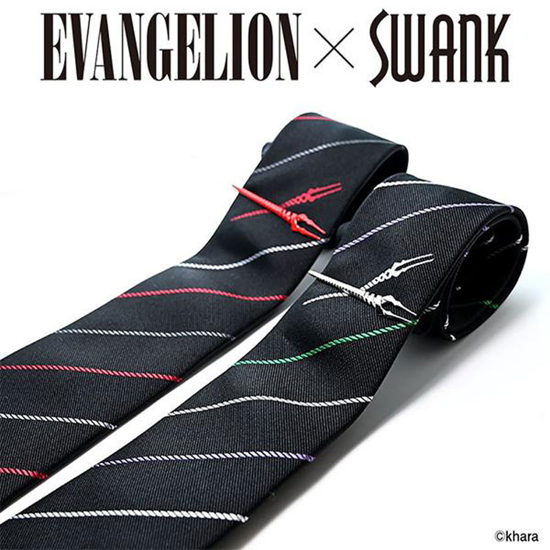 ヱヴァンゲリヲン×SWANK ロンギヌスの槍タイバー＆ネクタイ