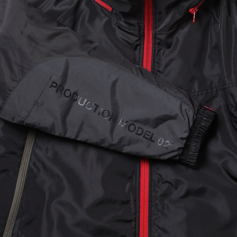 EVANGELION PRODUCTION MODEL-02 MONSTER PARKA/BLACK(EVA-02) BLACK(EVA-02) SMALL
