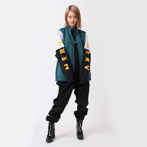 RADIO EVA 591 EVANGELION SWITCHING NYLON JACKET/グリーン