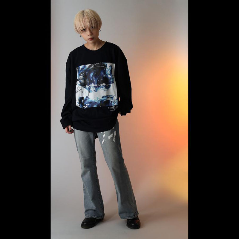 RADIO EVA A065 YAMIYO FLARE DENIM/L.INDIGO