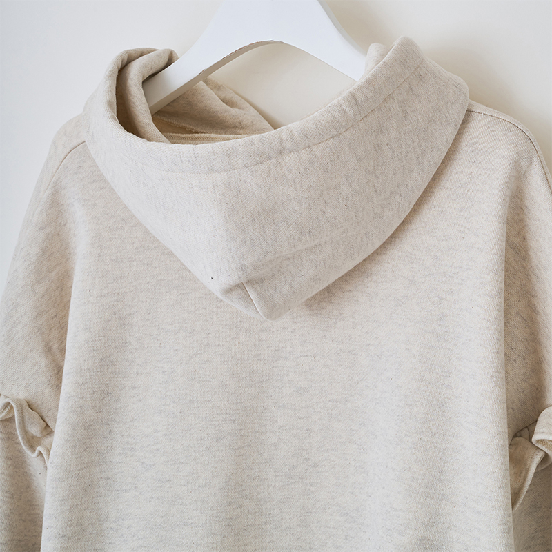 【RADIO EVA"THE 30"】C015 REI Print Hoodie by naokitomizuka/OATMEAL