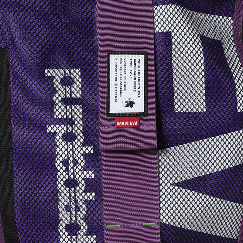 RADIO EVA 507 EVANGELION ROLL BACK PACK by FIRE FIRST/EVA-01 MODEL EVA-01 MODEL