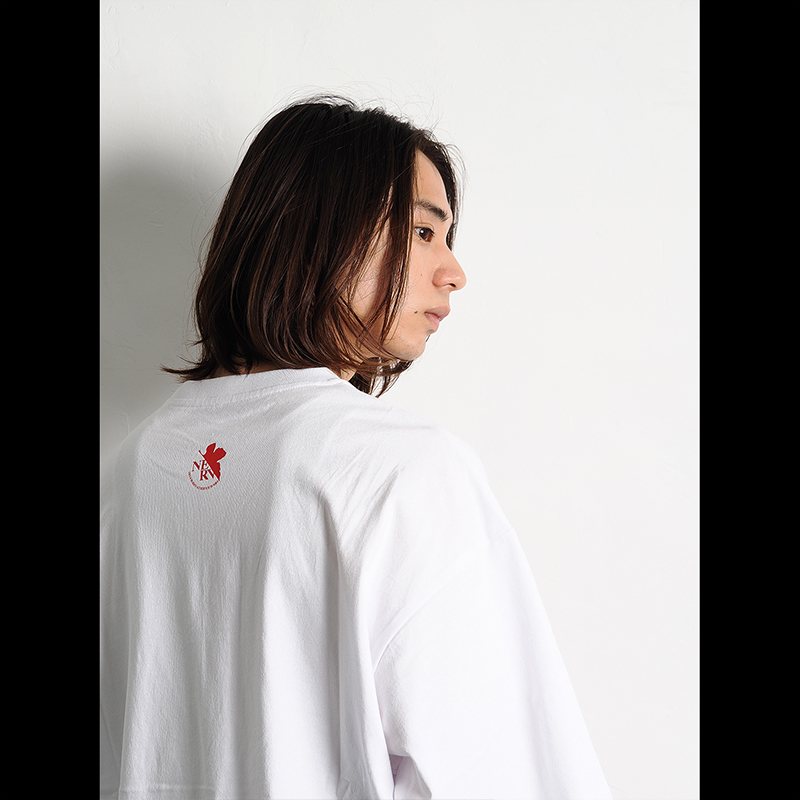 【RADIO EVA"THE 30"】 C007 FILA GRAPHIC T-SHIRT EVANGELION LIMITED /EVA-02(WHITE) EVA-02(WHITE) M