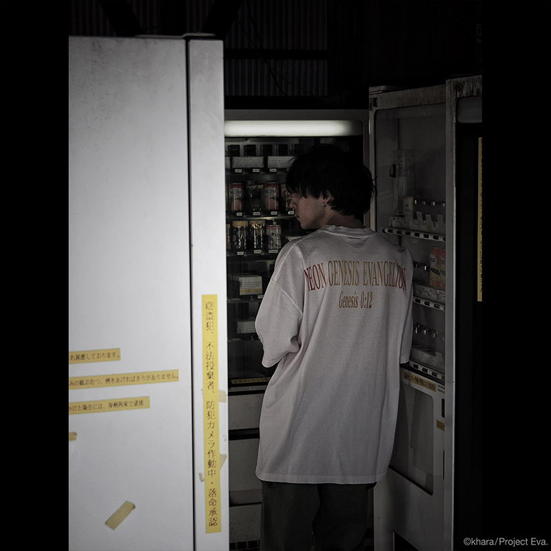 【EVANGELION:95】0067 T-Shirt/WHITE WHITE S