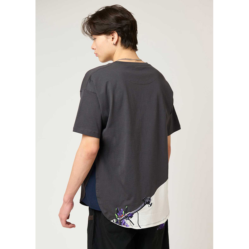 新世紀エヴァンゲリオン×graniph 】サイドガゼットTシャツ