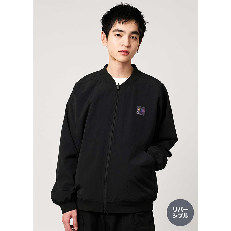 【新世紀エヴァンゲリオン×graniph 】リバーシブルブルゾン/「終わる世界」 M