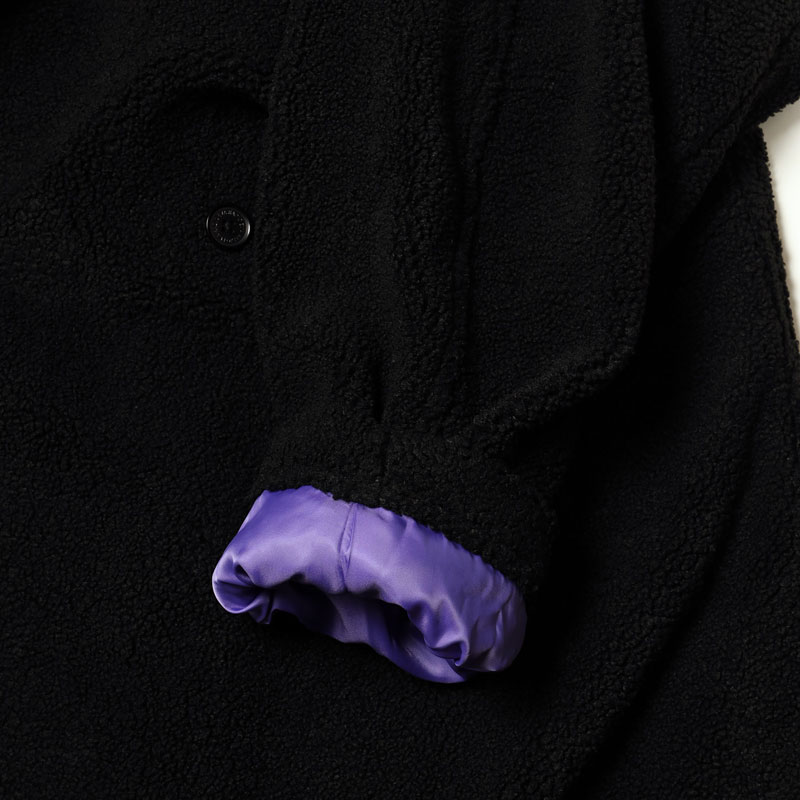 RADIO EVA A146 EVANGELION BOA CHESTERFIELD COAT/BLACK(M RADIO EVA A146 EVANGELION BOA CHESTERFIELD COAT/BLACK(M