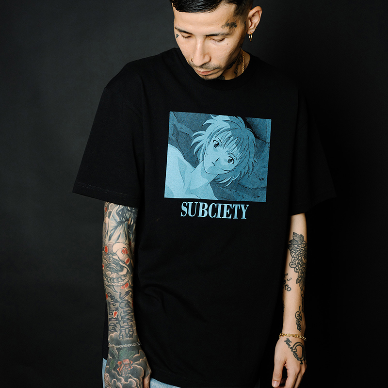 【RADIO EVA"THE 30"】C041 DISC7 (REI)TEE by Subciety/BLACK BLACK S