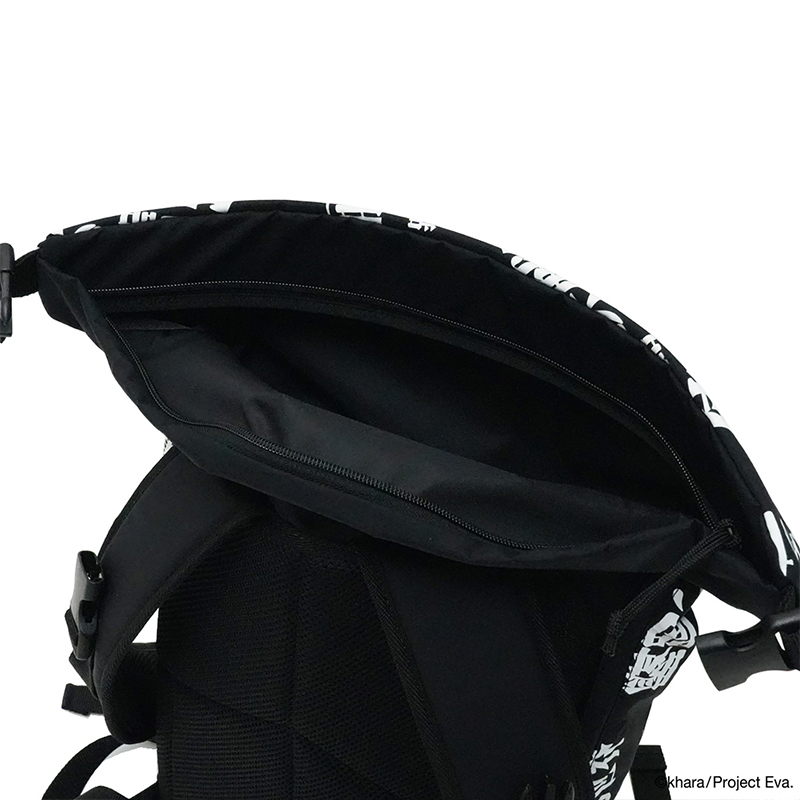 【RADIO EVA"THE 30"】C062 EVANGELION LOGOTYPE 4NK BACKPACK by JAM HOME MADE/BLACK