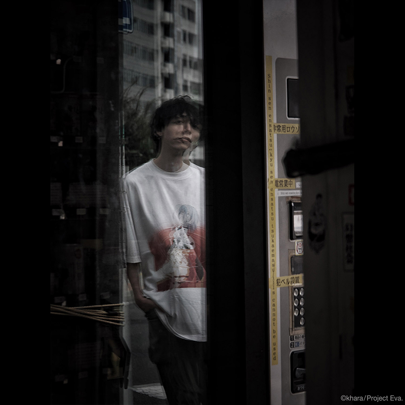 【EVANGELION:95】0067 T-Shirt/WHITE WHITE S