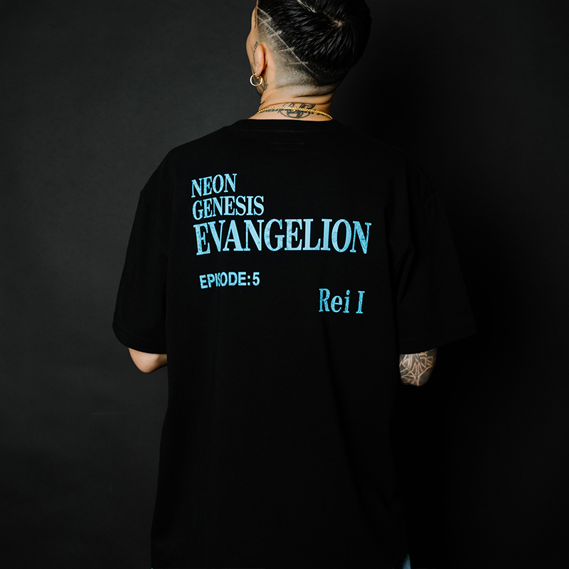 【RADIO EVA"THE 30"】C041 DISC7 (REI)TEE by Subciety/BLACK BLACK S