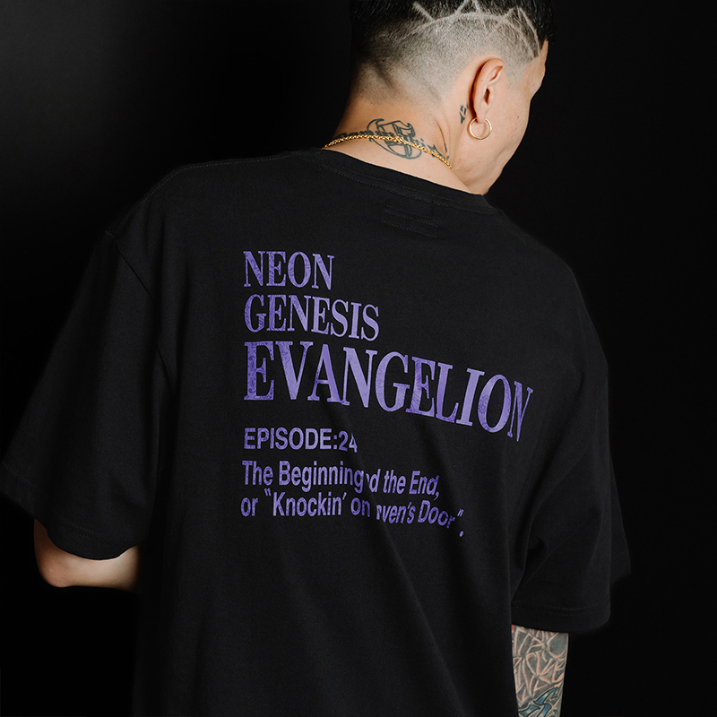 【RADIO EVA"THE 30"】C043 DISC9 (KAWORU)TEE by Subciety/BLACK BLACK S