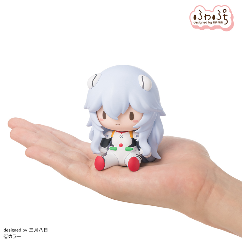 【中古】デフォルメレジン（陶器）製　オーウェン　フィギュア シン・エヴァンゲリオン劇場版 ふわぷち デフォルメフィギュア/レイ