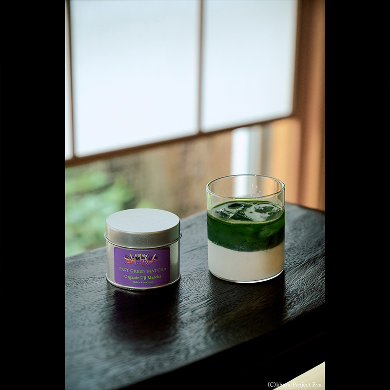 【RADIO EVA"THE 30"】C035 EVA-01 ORGANIC MATCHA HARMO HARMONIZE by EAST GREEN MATCHA(EVA-01)