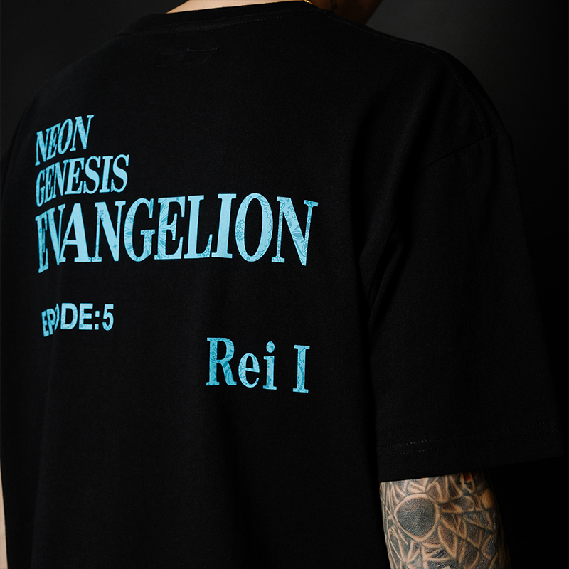 【RADIO EVA"THE 30"】C041 DISC7 (REI)TEE by Subciety/BLACK BLACK S