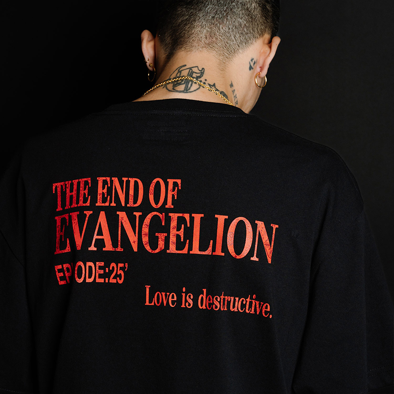 【RADIO EVA"THE 30"】C045 DISC11 (ASUKA)TEE by Subciety/BLACK BLACK S