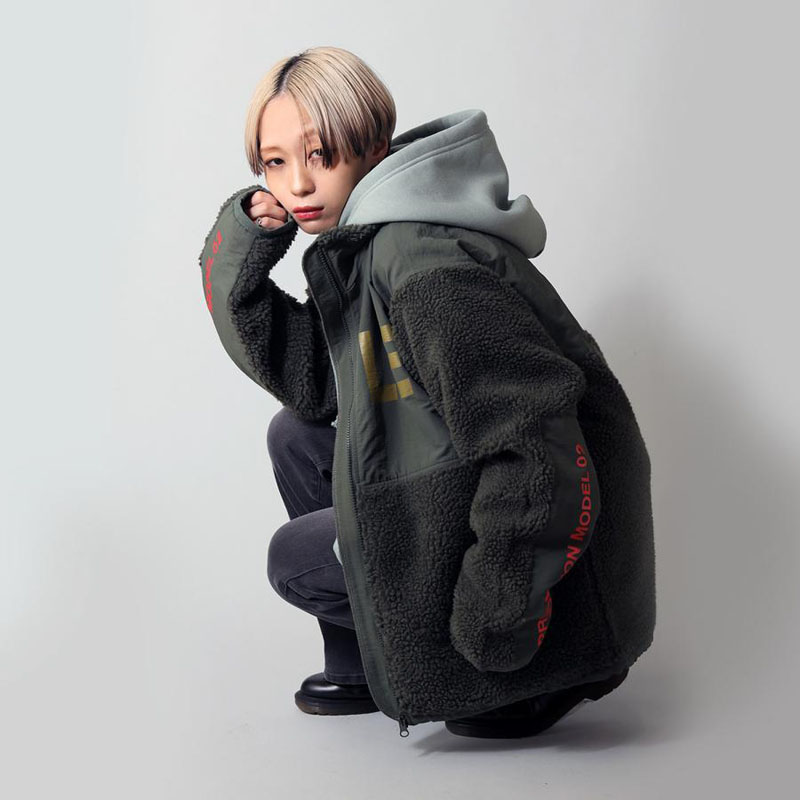 未使用 EVANGELION BOA RIDERS JACKET-