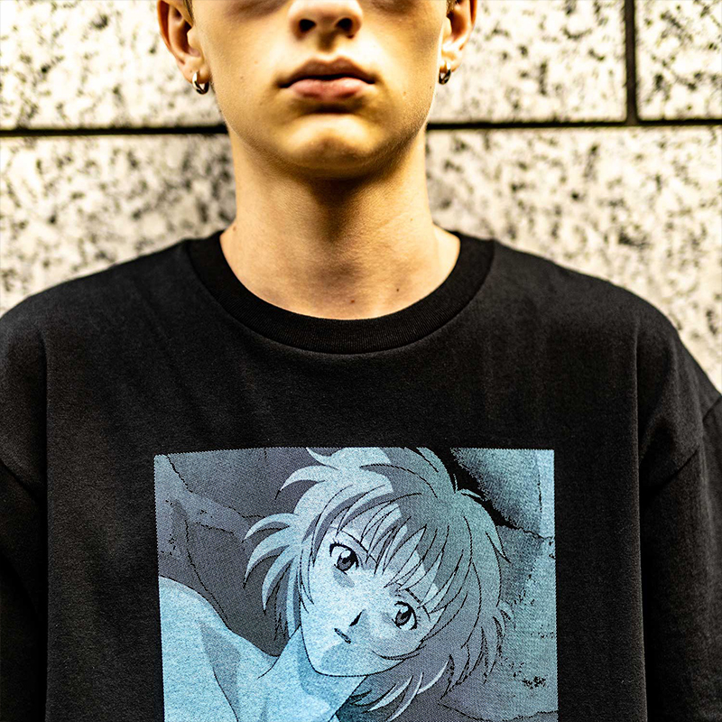 【RADIO EVA"THE 30"】C041 DISC7 (REI)TEE by Subciety/BLACK BLACK S