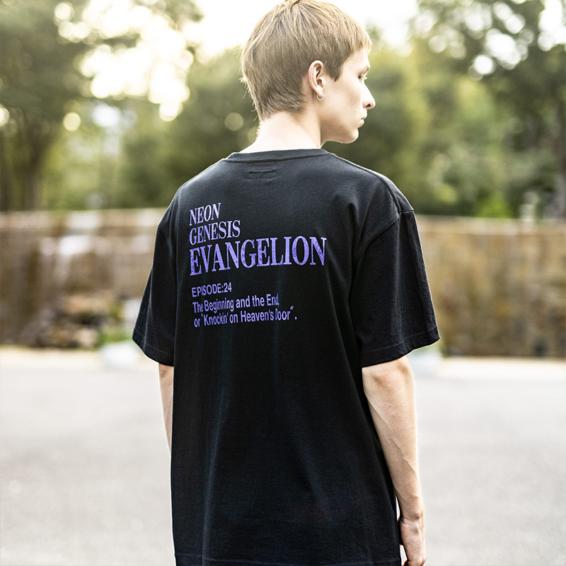 【RADIO EVA"THE 30"】C043 DISC9 (KAWORU)TEE by Subciety/BLACK BLACK S