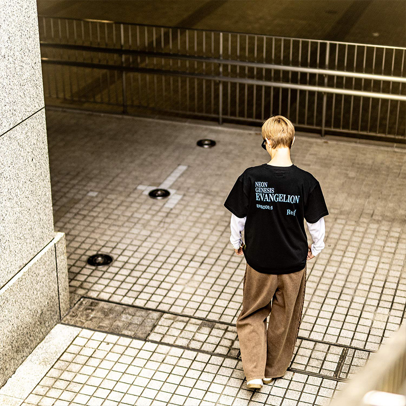 【RADIO EVA"THE 30"】C041 DISC7 (REI)TEE by Subciety/BLACK BLACK S