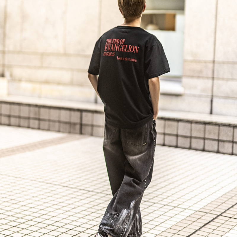 【RADIO EVA"THE 30"】C045 DISC11 (ASUKA)TEE by Subciety/BLACK BLACK S