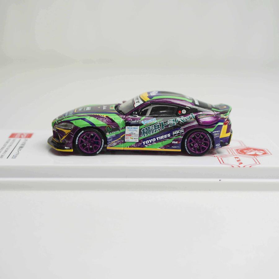 エヴァレーシング 1/64ミニカー エヴァRT初号機 GR Supra D1