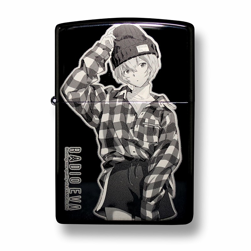 RADIO EVA 439 Zippo Lighter by RADIO EVA/レイ（RADIO EVA10th ANNIVERSARY:2nd）:  グッズ・雑貨類 | EVANGELION STORE オンライン