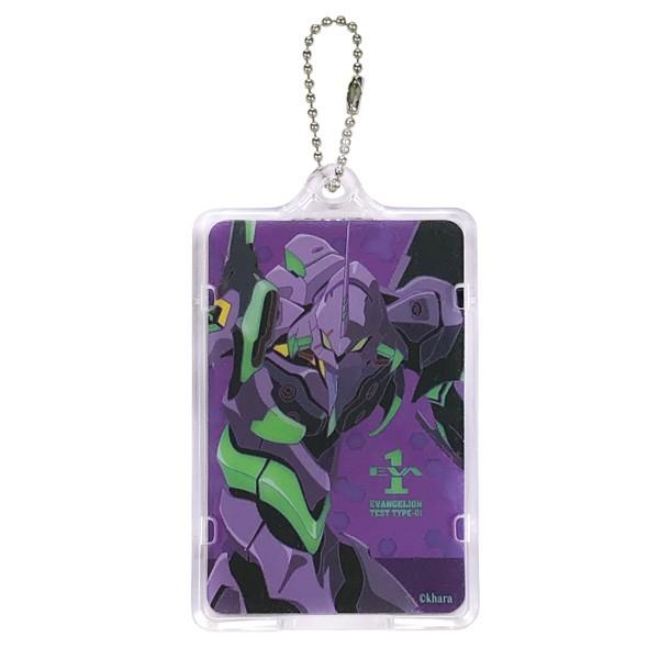 EVA STORE オリジナル PIICA＋クリアパスケース(初号機): グッズ