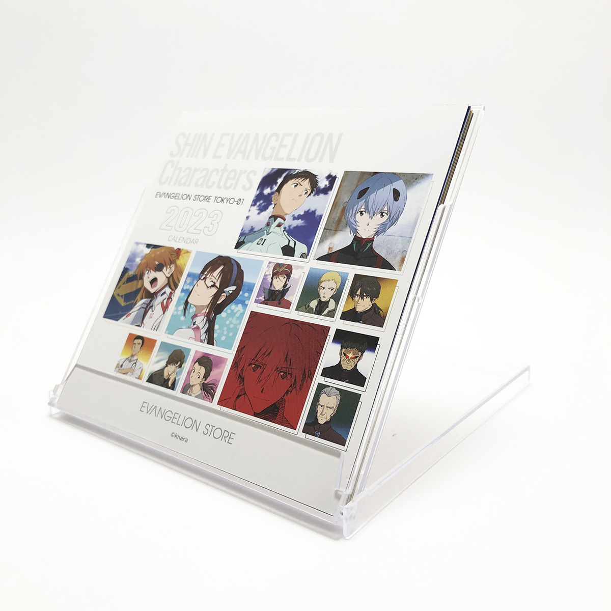 卓上カレンダー/SHIN　EVA　STOREオリジナル　グッズ・雑貨類　EVANGELION　Characters:　オンライン　EVANGELION　STORE