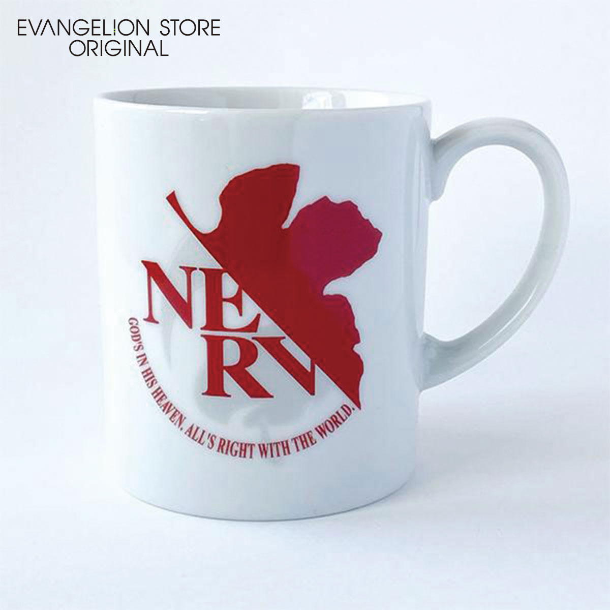 EVA STORE オリジナル　NERVマグカップ(白): グッズ・雑貨類 | EVANGELION STORE オンライン